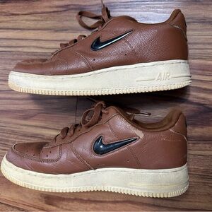 Nike Air Force 1 07 Prm Vintage Pecan Brown womens 9 men’s 7.5
